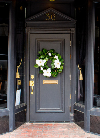 Front door at 36 Restaurant & Bar